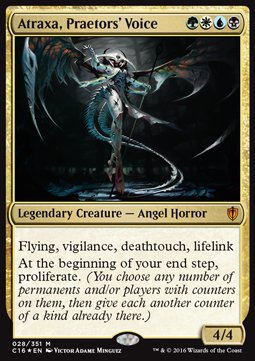 Atraxa, Praetors' Voice (V.1) - Commander 2016 (Mythic) [C16-28]