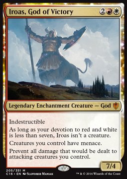Iroas, God of Victory - Commander 2016 (Mythic) [C16-205]