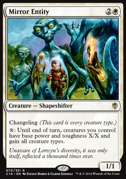 Mirror Entity - Commander 2016 (Rare) [C16-70]