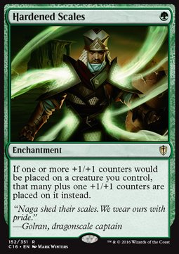 Hardened Scales - Commander 2016 (Rare) [C16-152]