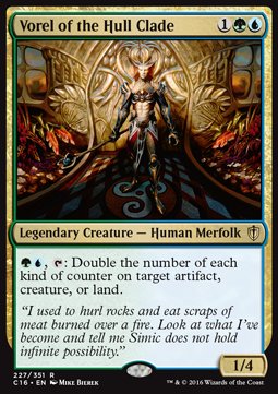 Vorel of the Hull Clade - Commander 2016 (Rare) [C16-227]