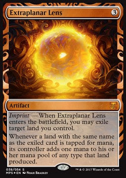 Extraplanar Lens - Kaladesh Inventions (Masterpiece) [KLDS-38]