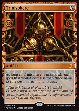 Trinisphere - Kaladesh Inventions (Masterpiece) [KLDS-52]