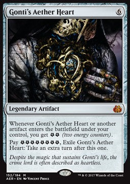 Gonti's Aether Heart - Aether Revolt (Mythic) [AER-152]