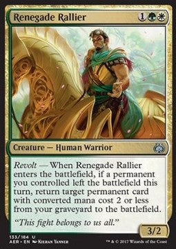 Renegade Rallier - Aether Revolt (Uncommon) [AER-133]