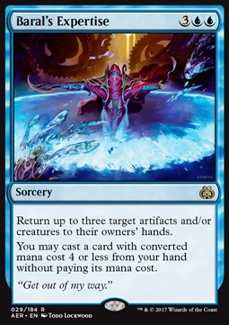 Baral's Expertise - Aether Revolt (Rare) [AER-29]