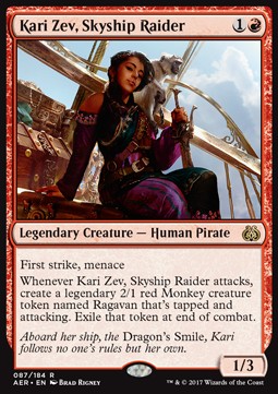 Kari Zev, Skyship Raider - Aether Revolt (Rare) [AER-87]