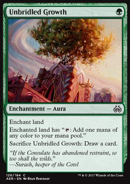 Unbridled Growth - Aether Revolt (Common) [AER-126]