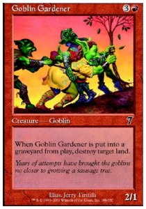 Goblin Gardener - Seventh Edition (Common) [7ED-188]