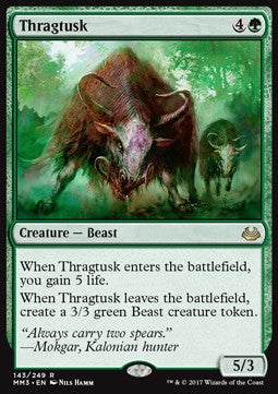 Thragtusk - Modern Masters 2017 (Rare) [MM3-143]