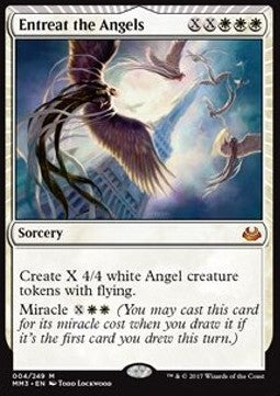 Entreat the Angels - Modern Masters 2017 (Mythic) [MM3-4]