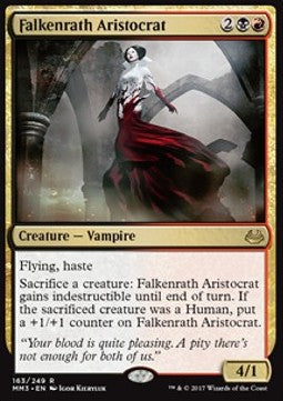 Falkenrath Aristocrat - Modern Masters 2017 (Rare) [MM3-163]