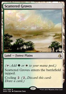 Scattered Groves - Amonkhet (Rare) [AKH-247]