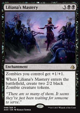 Liliana's Mastery - Amonkhet (Rare) [AKH-98]