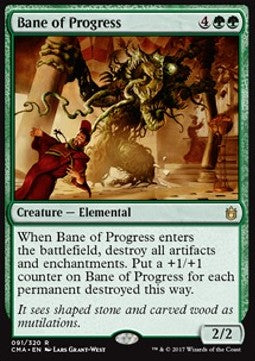 Bane of Progress - Commander Anthology (Rare) [CMA-91]