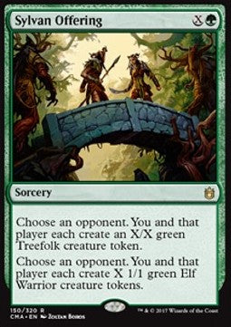 Sylvan Offering - Commander Anthology (Rare) [CMA-150]