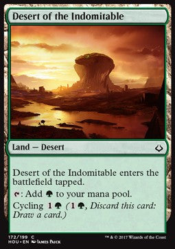 Desert of the Indomitable - Hour of Devastation (Common) [HOU-172]