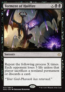 Torment of Hailfire - Hour of Devastation (Rare) [HOU-77]