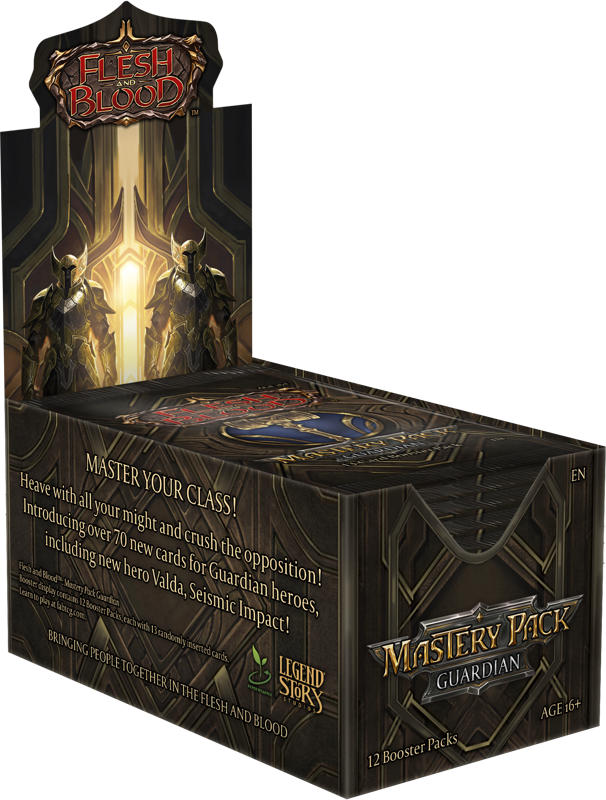 Flesh and Blood: Mastery Pack Guardian Display (12 Boosters)