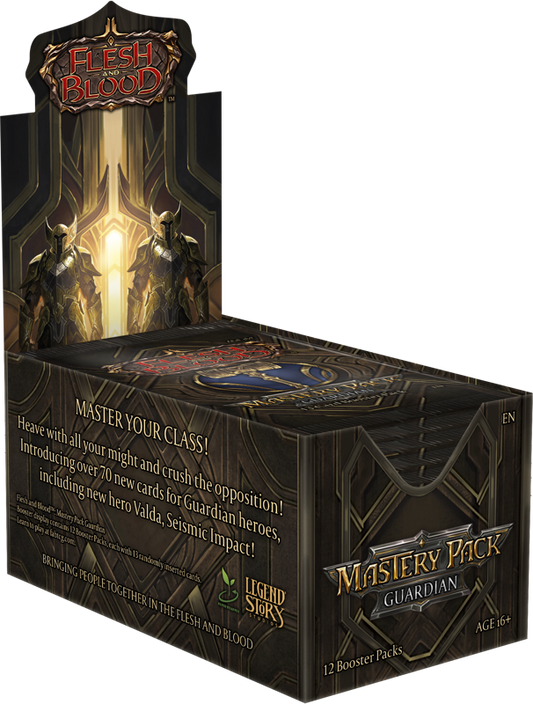 Flesh and Blood: Mastery Pack Guardian Display (12 Boosters)