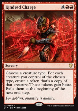 Kindred Charge - Commander 2017 (Rare) [C17-27]