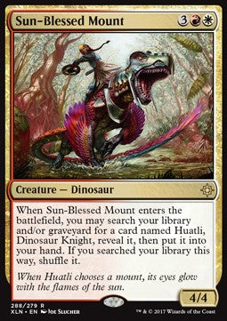 Sun-Blessed Mount - Ixalan (Rare) [XLN-288]