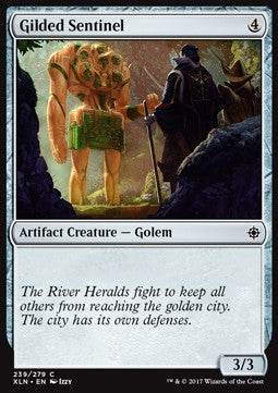 Gilded Sentinel - Ixalan (Common) [XLN-239]