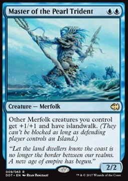 Master of the Pearl Trident⁣ - Duel Decks: Merfolk vs. Goblins⁣ (Rare)⁣ [9]