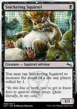 Snickering Squirrel - Unstable (Common) [UST-68]