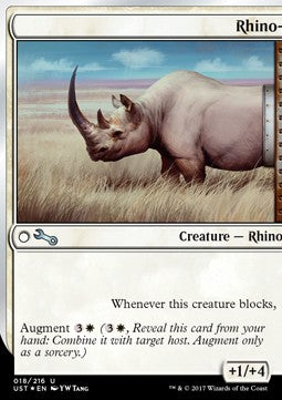 Rhino- - Unstable (Uncommon) [UST-18]
