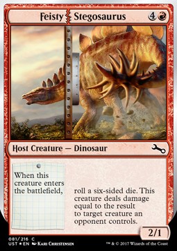 Feisty Stegosaurus - Unstable (Common) [UST-81]