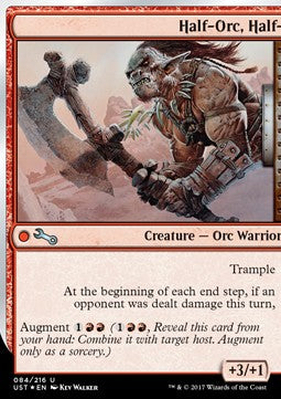 Half-Orc, Half- - Unstable (Uncommon) [UST-84]