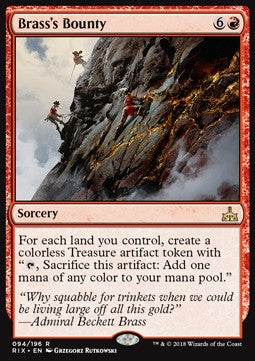 Brass's Bounty - Rivals of Ixalan (Rare) [RIX-94]