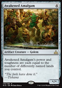 Awakened Amalgam - Rivals of Ixalan (Rare) [RIX-175]