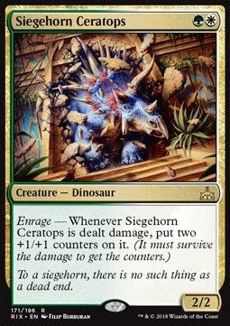 Siegehorn Ceratops - Rivals of Ixalan (Rare) [RIX-171]