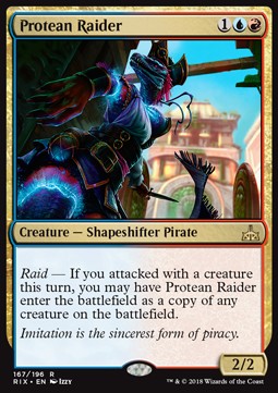 Protean Raider - Rivals of Ixalan (Rare) [RIX-167]
