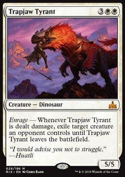 Trapjaw Tyrant - Rivals of Ixalan (Mythic) [RIX-29]