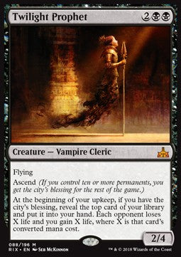 Twilight Prophet - Rivals of Ixalan (Mythic) [RIX-88]