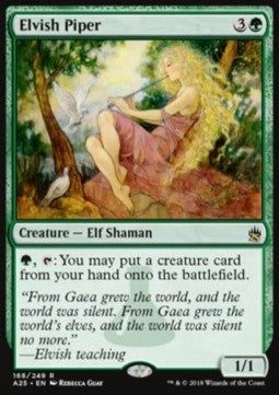 Elvish Piper - Masters 25 (Rare) [A25-168]