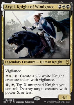 Aryel, Knight of Windgrace - Dominaria (Rare) [DOM-192]