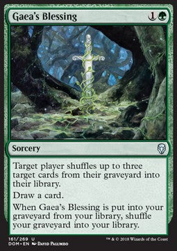 Gaea's Blessing - Dominaria (Uncommon) [DOM-161]