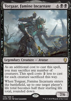 Torgaar, Famine Incarnate - Dominaria (Rare) [DOM-108]