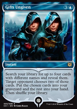 Gifts Ungiven⁣ - Signature Spellbook: Jace⁣ (Rare)⁣ [5]