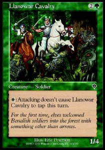 Llanowar Cavalry - Invasion (Common) [INV-195]