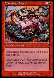 Maniacal Rage - Invasion (Common) [INV-155]