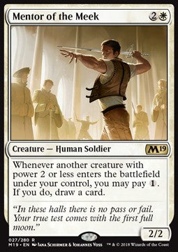 Mentor of the Meek - Core 2019 (Rare) [M19-27]