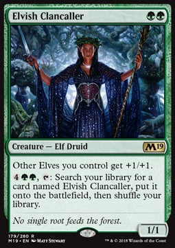Elvish Clancaller⁣ - Core 2019⁣ (Rare)⁣ [179]