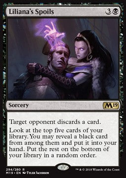 Liliana's Spoils - Core 2019 (Rare) [M19-294]