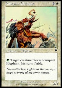 Rampant Elephant - Invasion (Common) [INV-28]