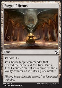 Forge of Heroes - Commander 2018 (Common) [C18-58]